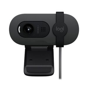 Webcam Logitech Brio 100 độ phân giải 1080HD than chì