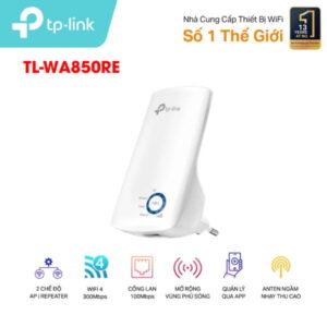 Bộ mở rộng sóng WiFi (Kích sóng Wifi) 300Mbps TP-LINK TL-WA850RE