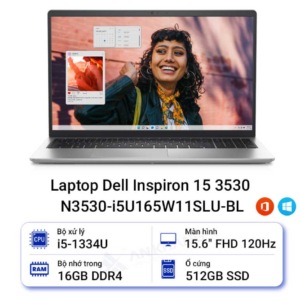 Laptop Dell Inspiron 15 3530 N3530-i5U165W11SLU